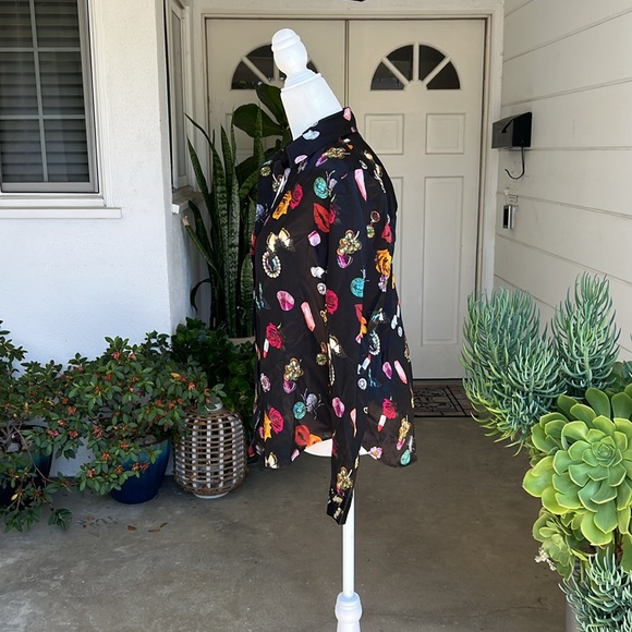 COPY - L’AGENCE Dani Silk Blouse NWOT - Picture 7 of 9